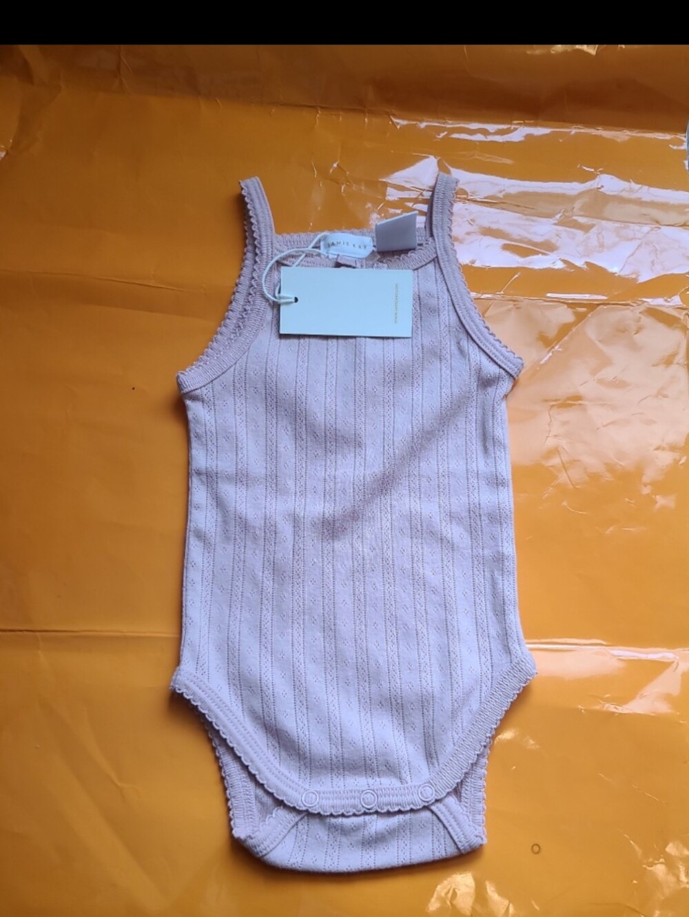 Nwt! Jamie Kay Pointelle Singlet Pink Size: 6-12m